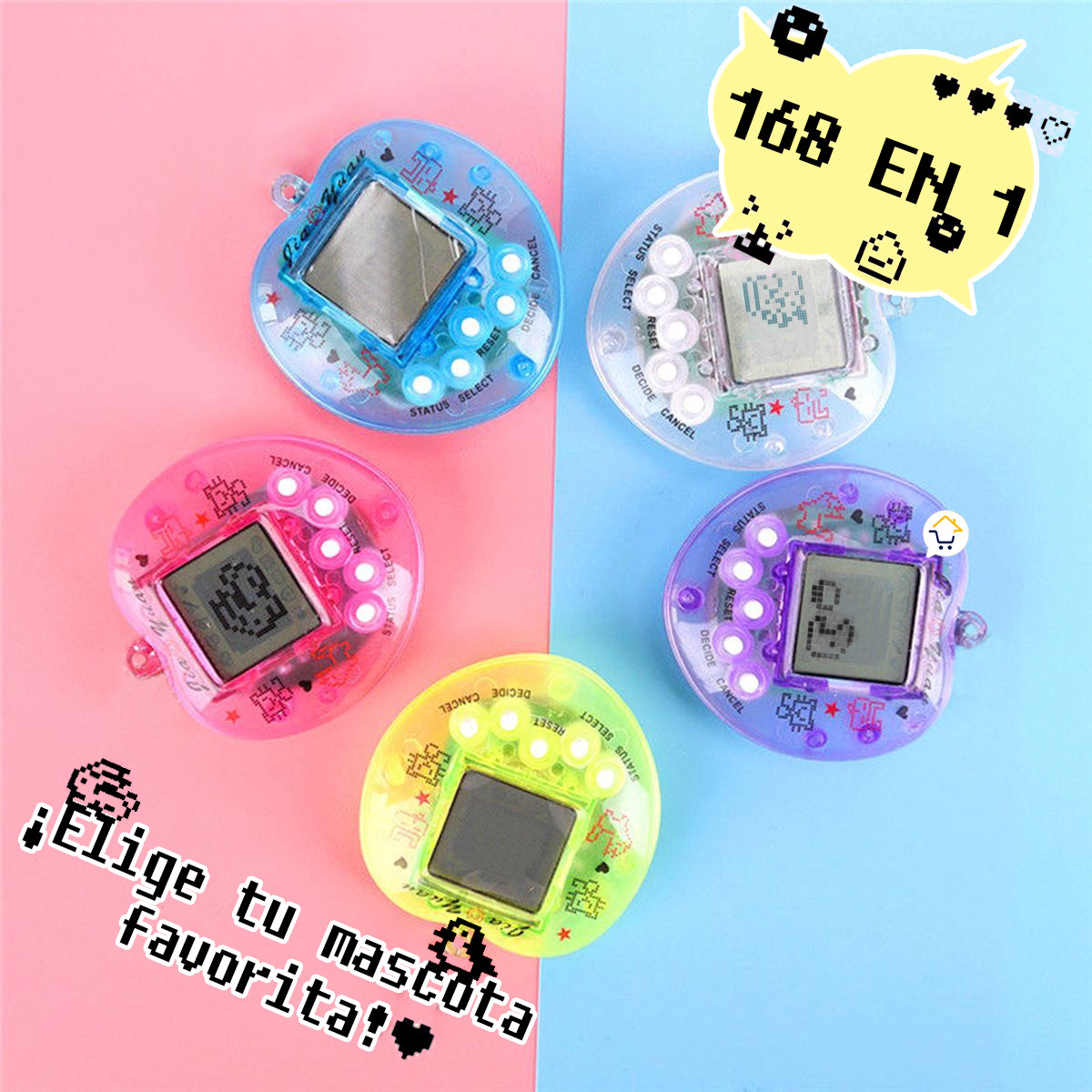 Miniatura 4 de Tamagochi 168 Mascotas Virtuales 3071A